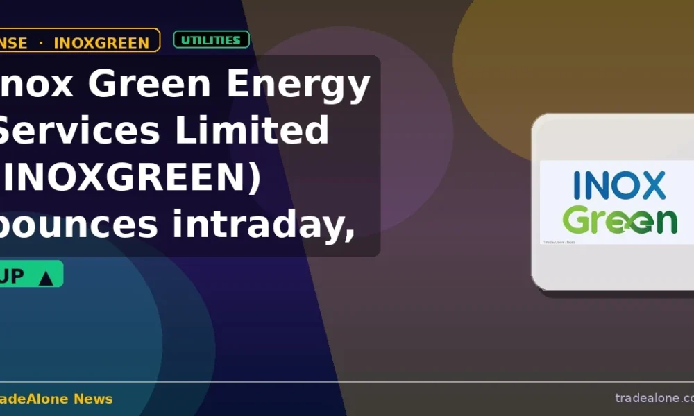Inox Green Energy Services Limited INOXGREEN bounces intraday