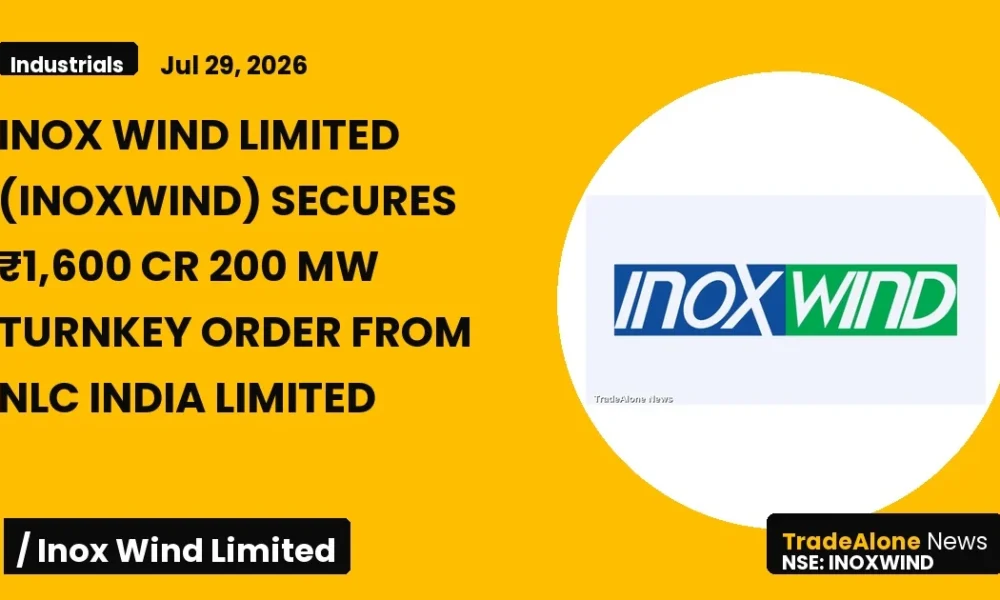 Inox Wind Limited Inoxwind Q2 FY26 Turnkey Order