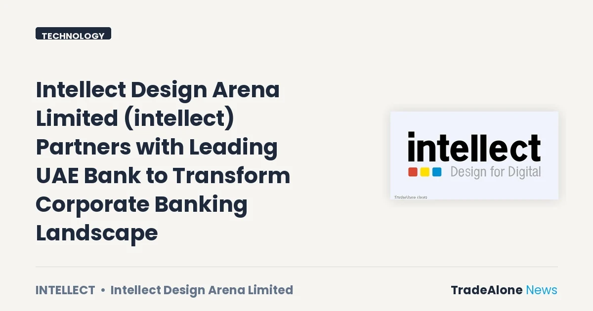 Intellect Design Arena Limited Intellect Q3 2026 Partnership