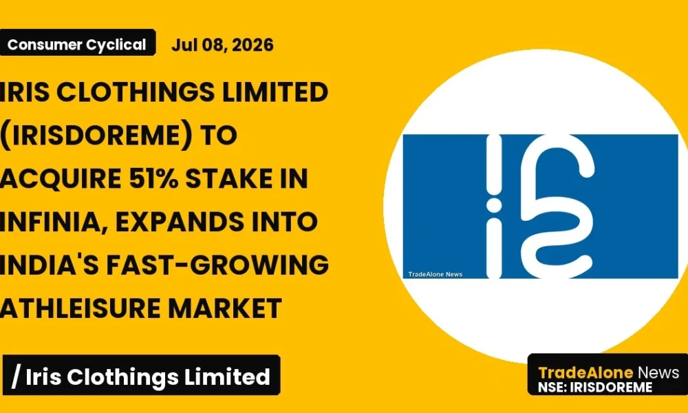 Iris Clothings Limited Irisdoreme July 2026 Acquisition