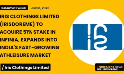 Iris Clothings Limited Irisdoreme July 2026 Acquisition