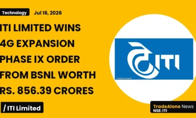 Iti Limited ITI NSE 4G Expansion Order