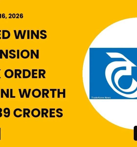 Iti Limited ITI NSE 4G Expansion Order