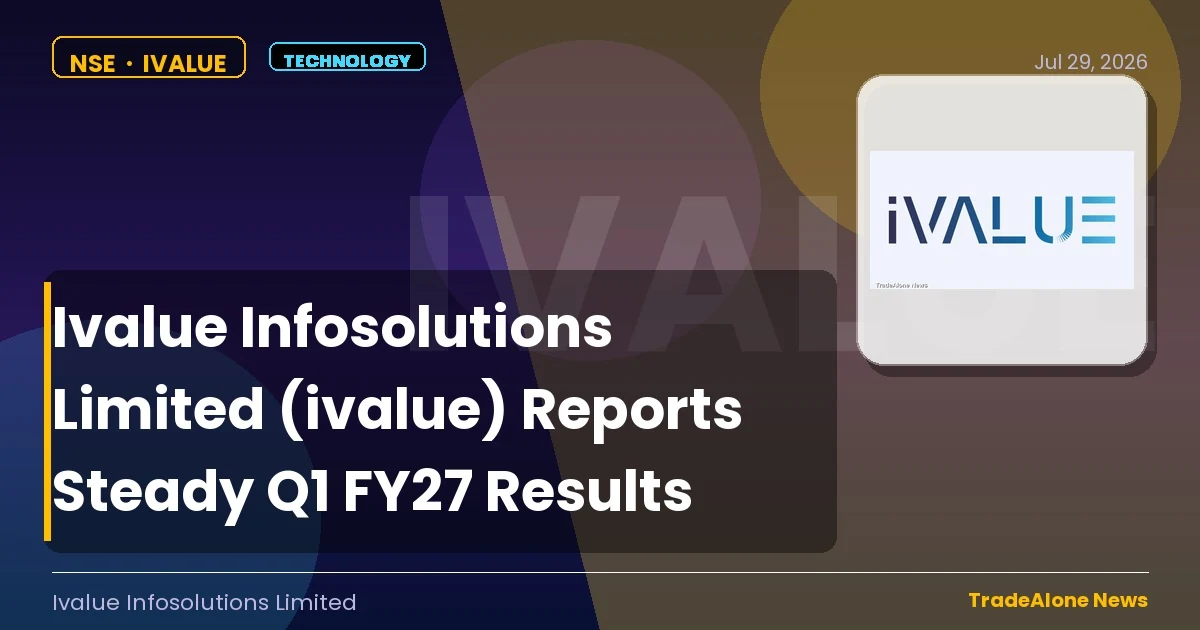 Ivalue Infosolutions Limited Ivalue Q1fy27 Results