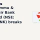 The Jammu & Kashmir Bank Limited NSE J&KBANK breakout