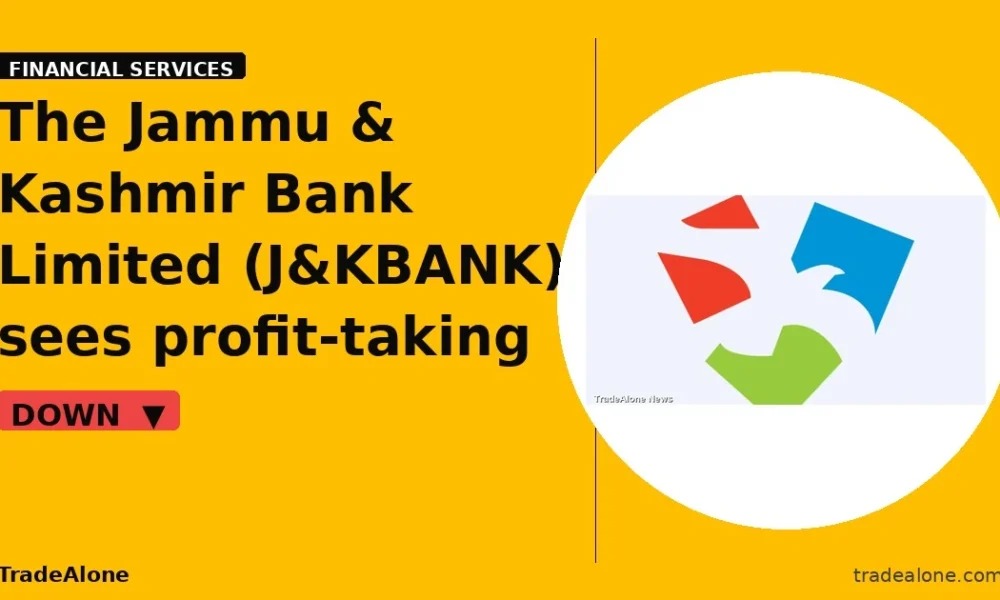 The Jammu & Kashmir Bank Limited J&KBANK shows pressure after breakout