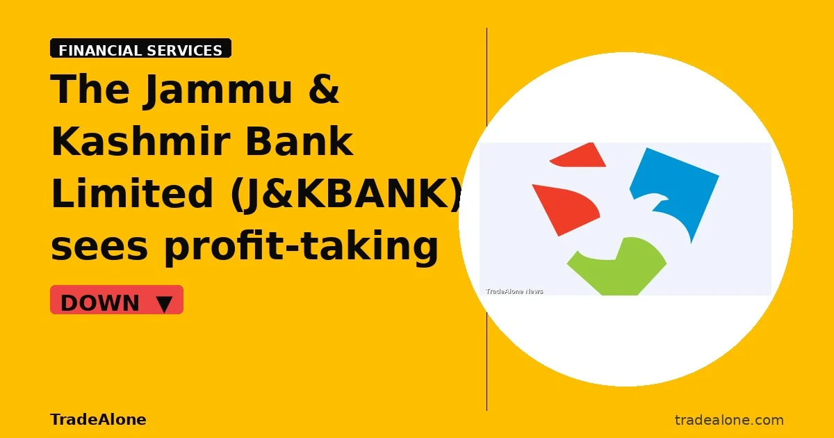 The Jammu & Kashmir Bank Limited J&KBANK shows pressure after breakout