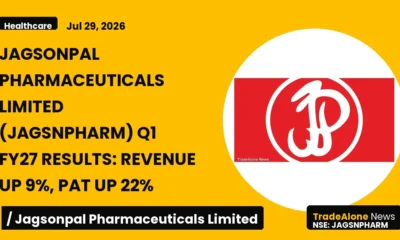 Jagsonpal Pharmaceuticals Limited Jagsnpharm Q1 FY27 Results