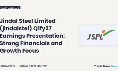 Jindal Steel Limited Q1fy27 Earnings Presentation