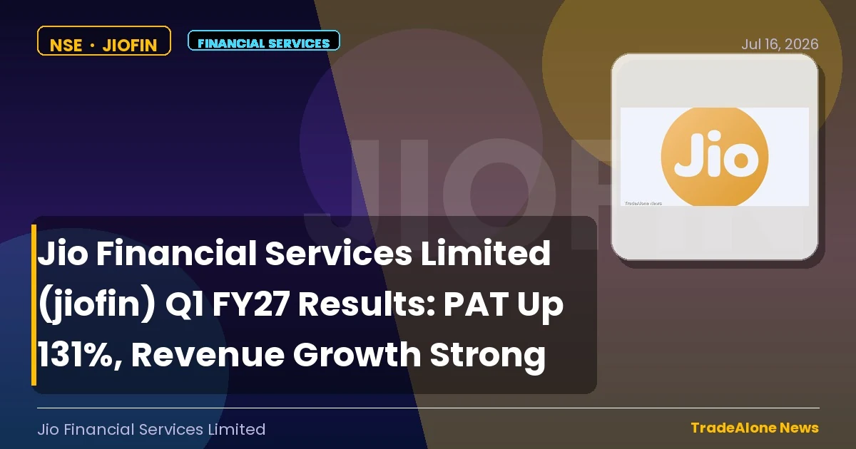 Jio Financial Services Limited Q1 FY27 Results