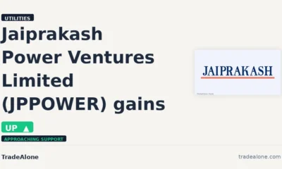 Jaiprakash Power Ventures Limited JPPOWER gains 5% intraday