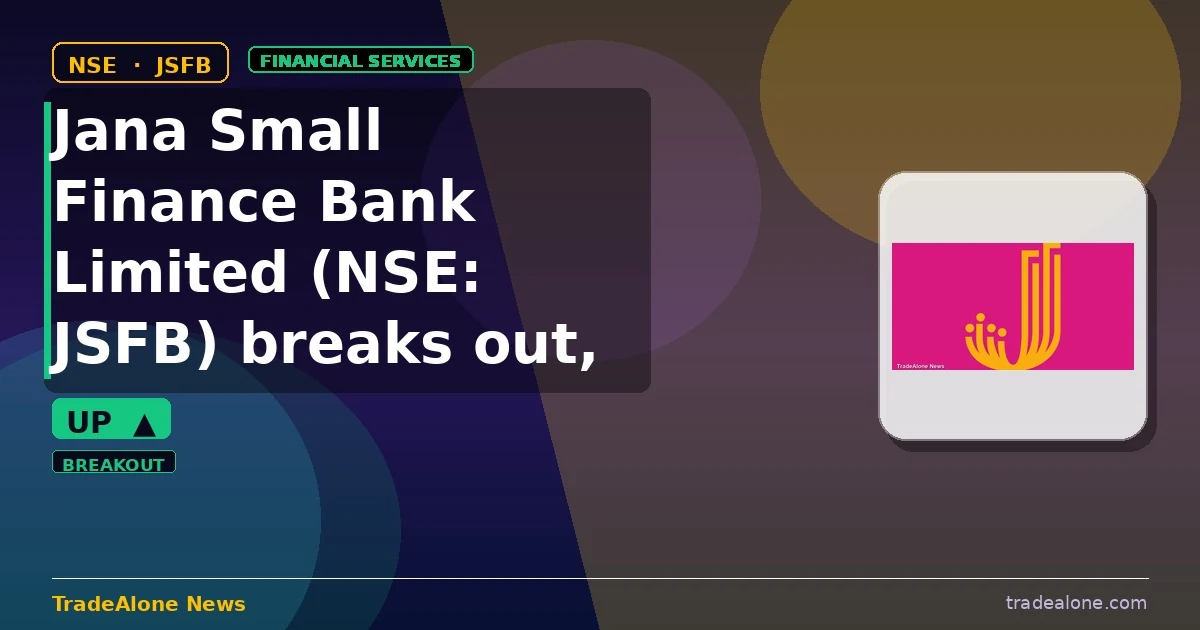 Jana Small Finance Bank Limited JSFB breaks out