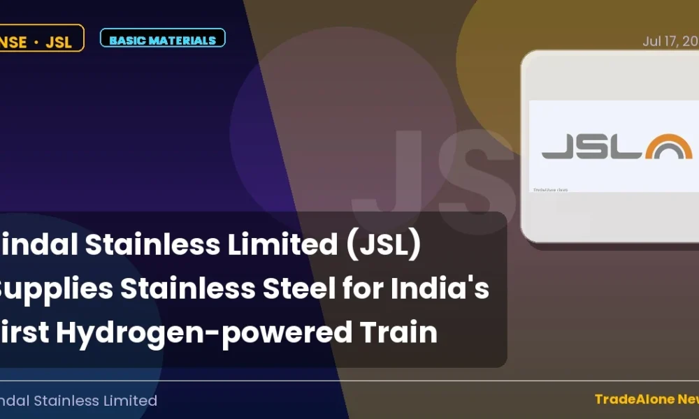 Jindal Stainless Limited JSL July 2026 Hydrogen Train