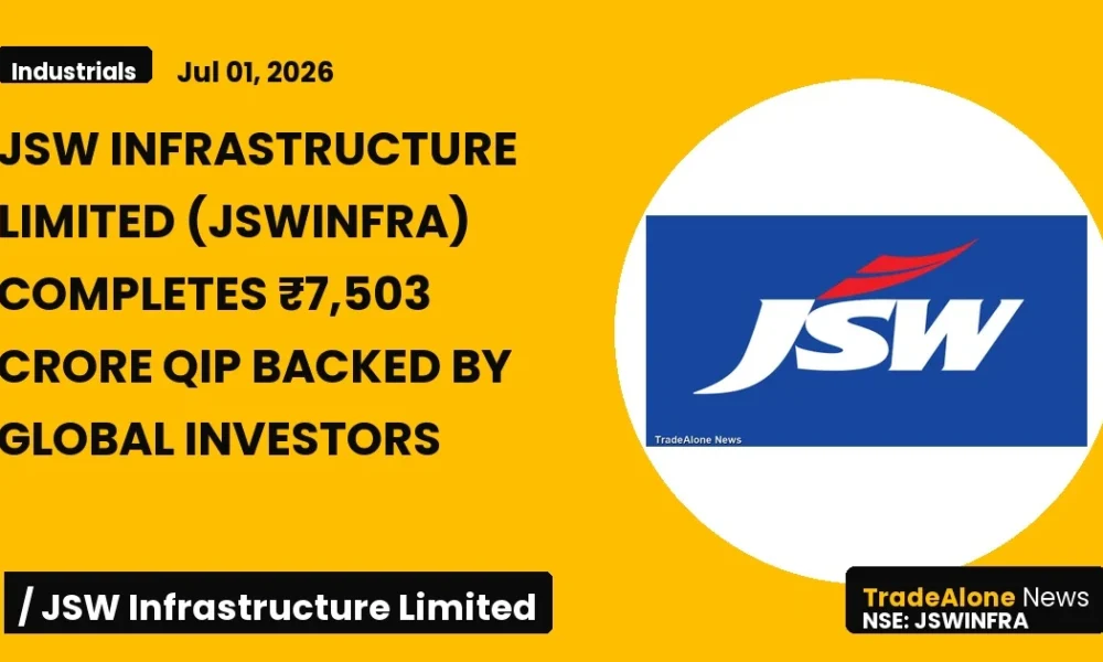 Jsw Infrastructure Limited Jswinfra QIP July 2026