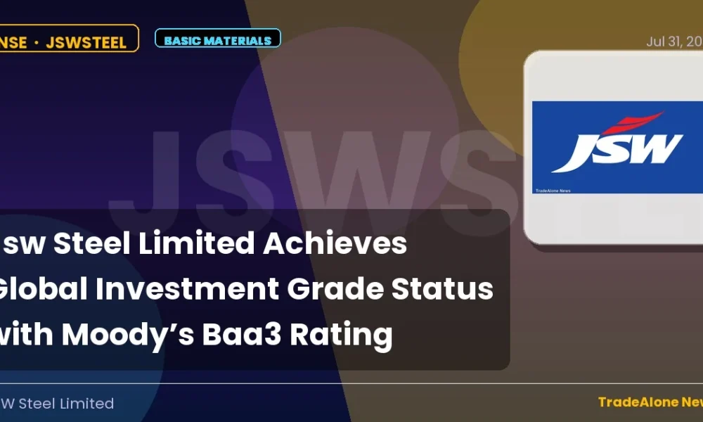 Jsw Steel Jswsteel July 2026 Investment Grade