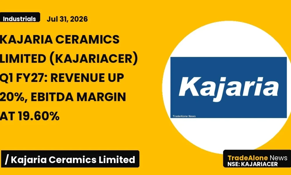 Kajaria Ceramics Limited Kajariacer Q1 FY27 Results