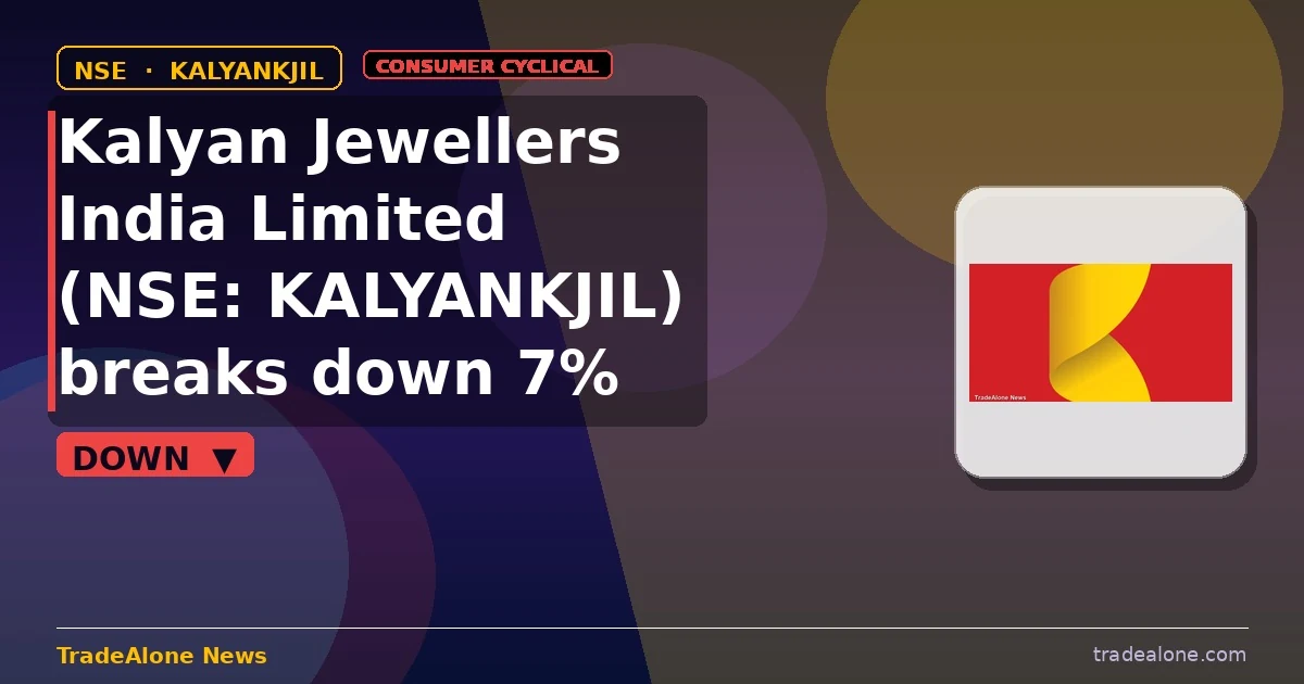 Kalyan Jewellers India Limited KALYANKJIL breakdown