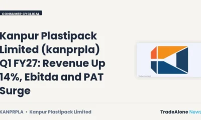 Kanpur Plastipack Limited Kanprpla Q1 FY27 Results