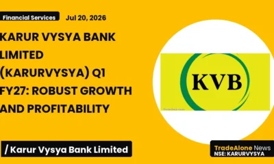 Karur Vysya Bank Limited Karurvysya Q1 FY27 Results