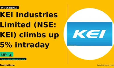 KEI Industries Limited NSE: KEI bounce from support