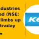 KEI Industries Limited NSE: KEI bounce from support