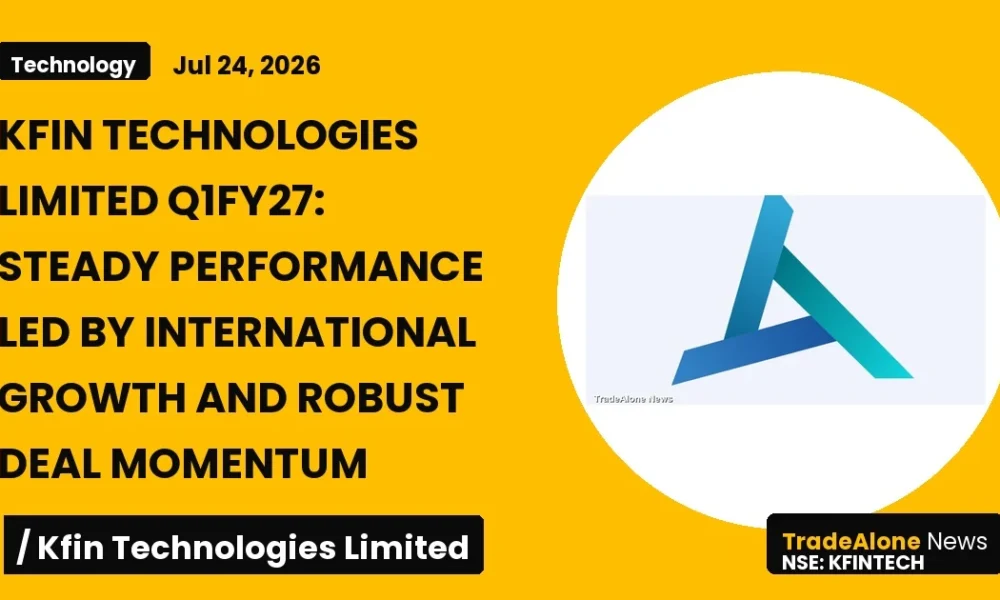 Kfin Technologies Limited Q1fy27 Results