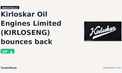 Kirloskar Oil Engines Limited KIRLOSENG intraday gains