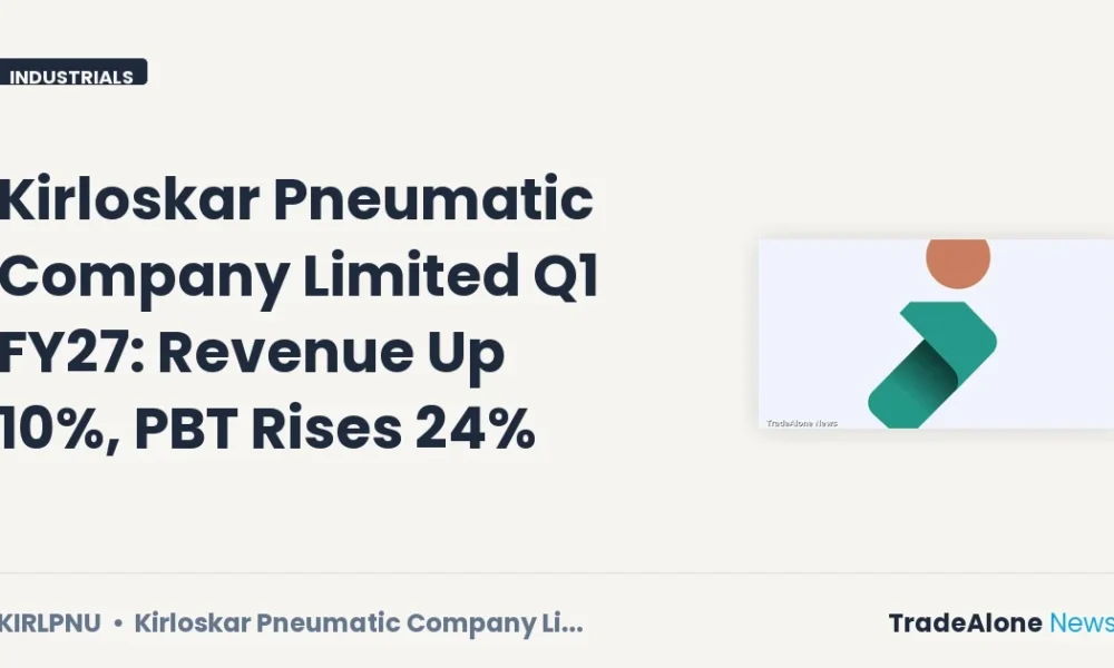 Kirloskar Pneumatic Company Limited Q1 FY27 Results
