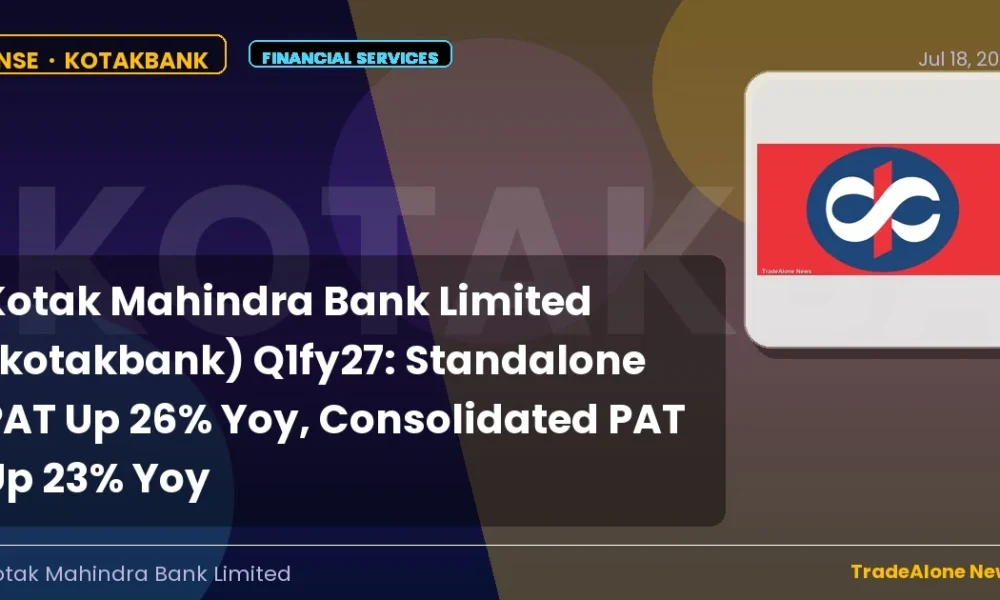 Kotak Mahindra Bank Limited Kotakbank Q1fy27 Results