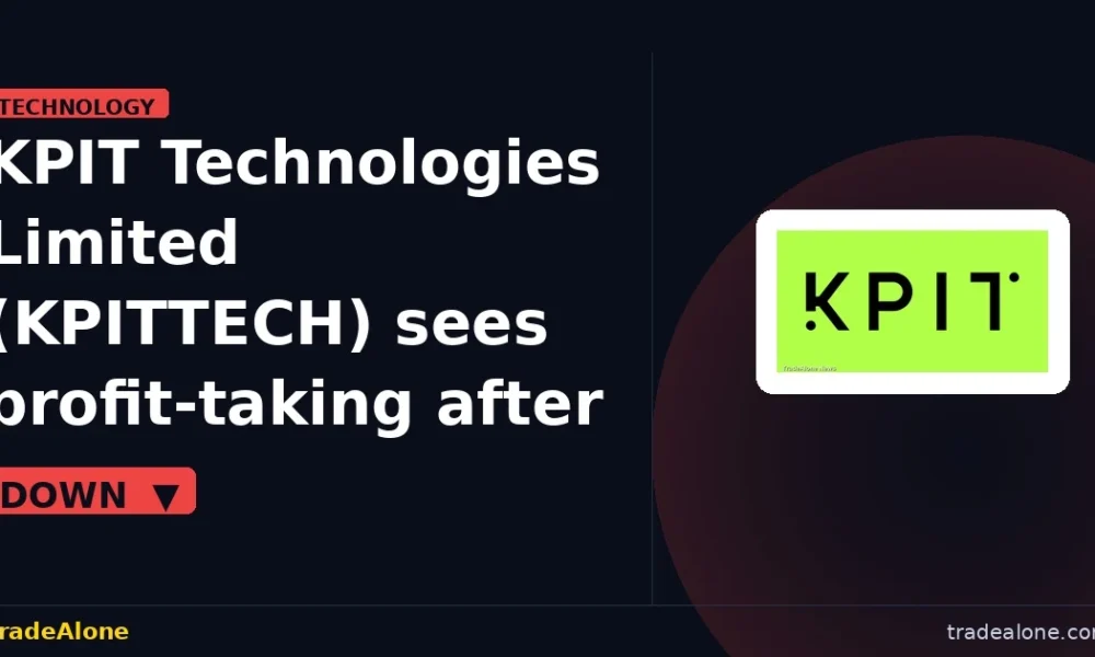 KPIT Technologies Limited KPITTECH pulls back after breakout