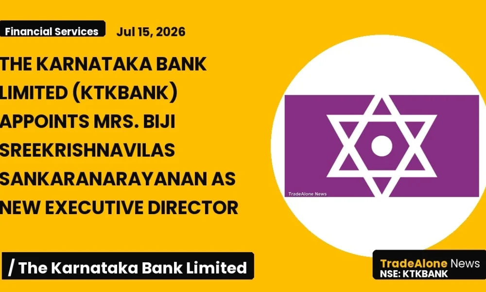 The Karnataka Bank Limited Ktkbank New Executive Director