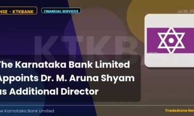 The Karnataka Bank Limited Ktkbank Appoints Additional Director
