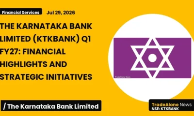 The Karnataka Bank Limited Ktkbank Q1 FY27 Results