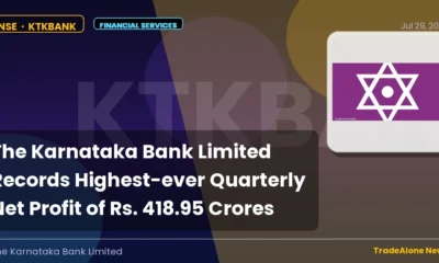 The Karnataka Bank Limited Ktkbank Q1 FY27 Results