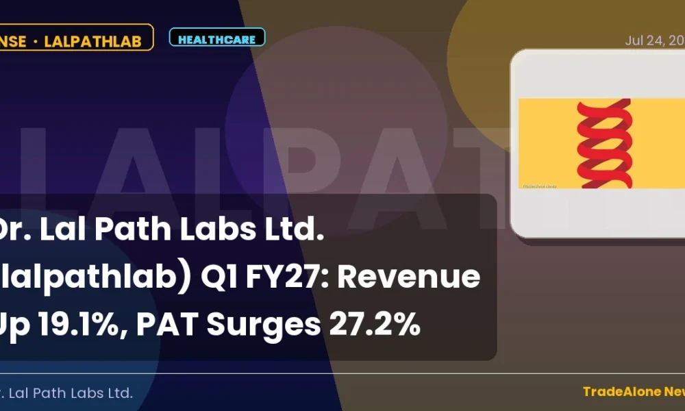 Dr. Lal Path Labs Ltd. Lalpathlab Q1 FY27 Results