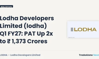 Lodha Developers Limited LODHA Q1 FY27 Results