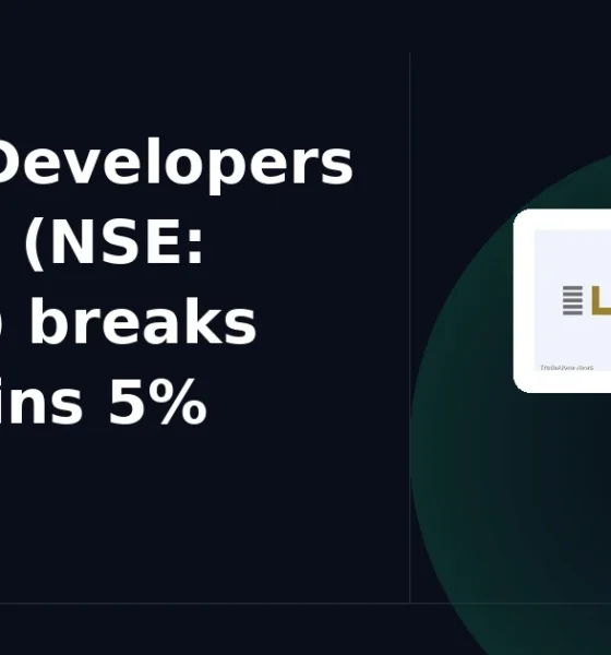 Lodha Developers Limited NSE: LODHA breaks out