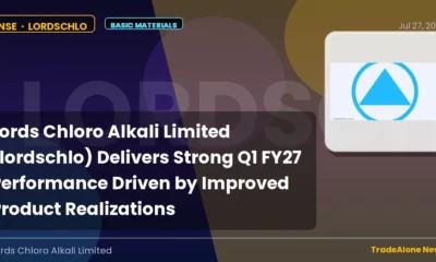 Lords Chloro Alkali Limited Lordschlo Q1 FY27 Results