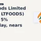 LT Foods Limited LTFOODS gains 5% intraday