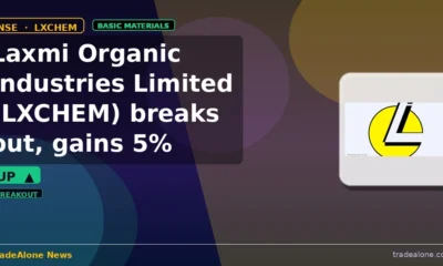 Laxmi Organic Industries Limited LXCHEM breakout