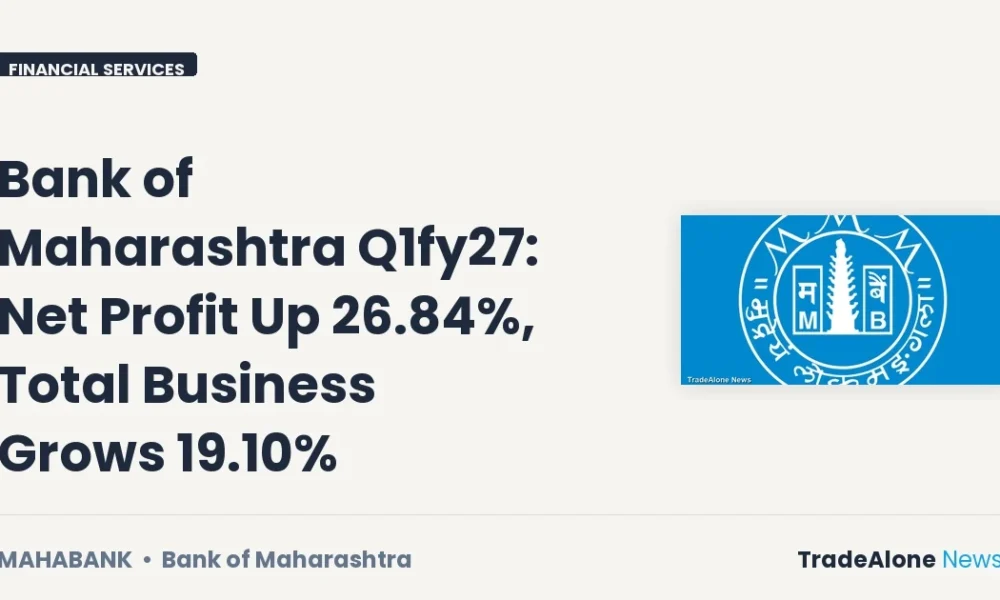 Bank of Maharashtra Mahabank Q1fy27 Results