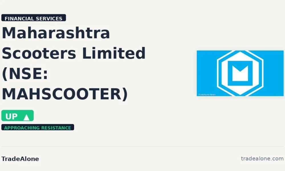 Maharashtra Scooters Limited MAHSCOOTER gains 5% intraday