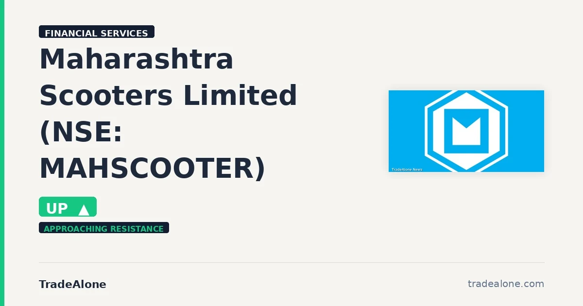 Maharashtra Scooters Limited MAHSCOOTER gains 5% intraday