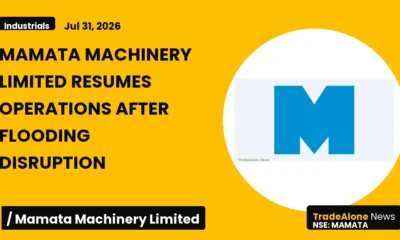 Mamata Machinery Limited Mamata July 2026 Operations
