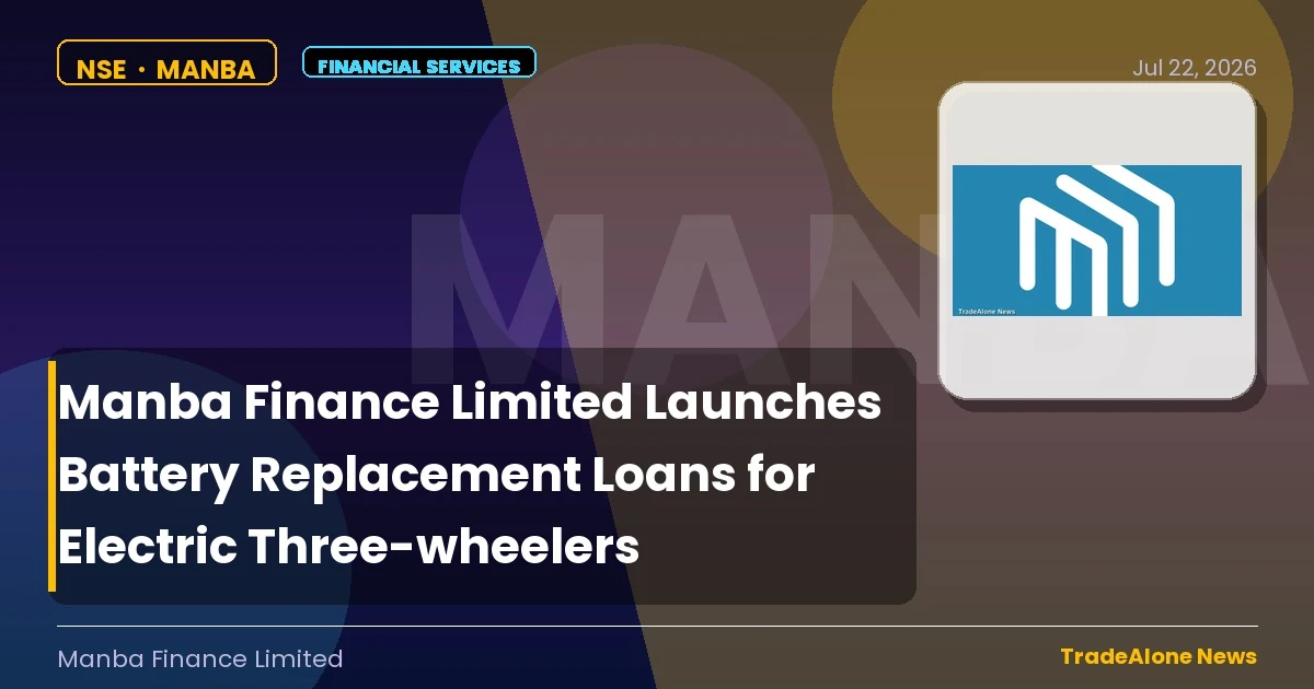 Manba Finance Limited MANBA Q3 FY26 Battery Replacement Loans