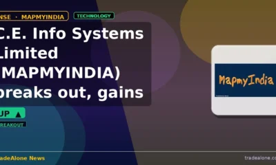 C.E. Info Systems Limited MAPMYINDIA breaks out