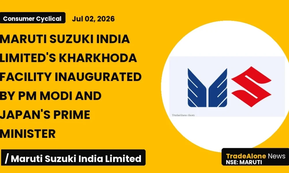 Maruti Suzuki Maruti Q3 FY26 Facility Inauguration