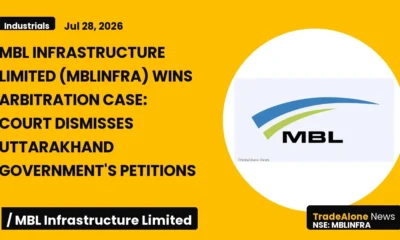 Mbl Infrastructure Limited Mblinfra Arbitration Award July 2026
