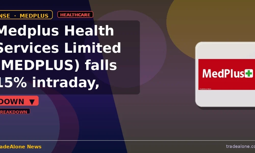Medplus Health Services Limited MEDPLUS breaks below support