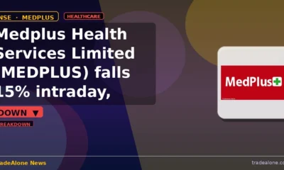 Medplus Health Services Limited MEDPLUS breaks below support